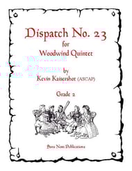 Dispatch No. 23 Woodwind Quintet cover Thumbnail